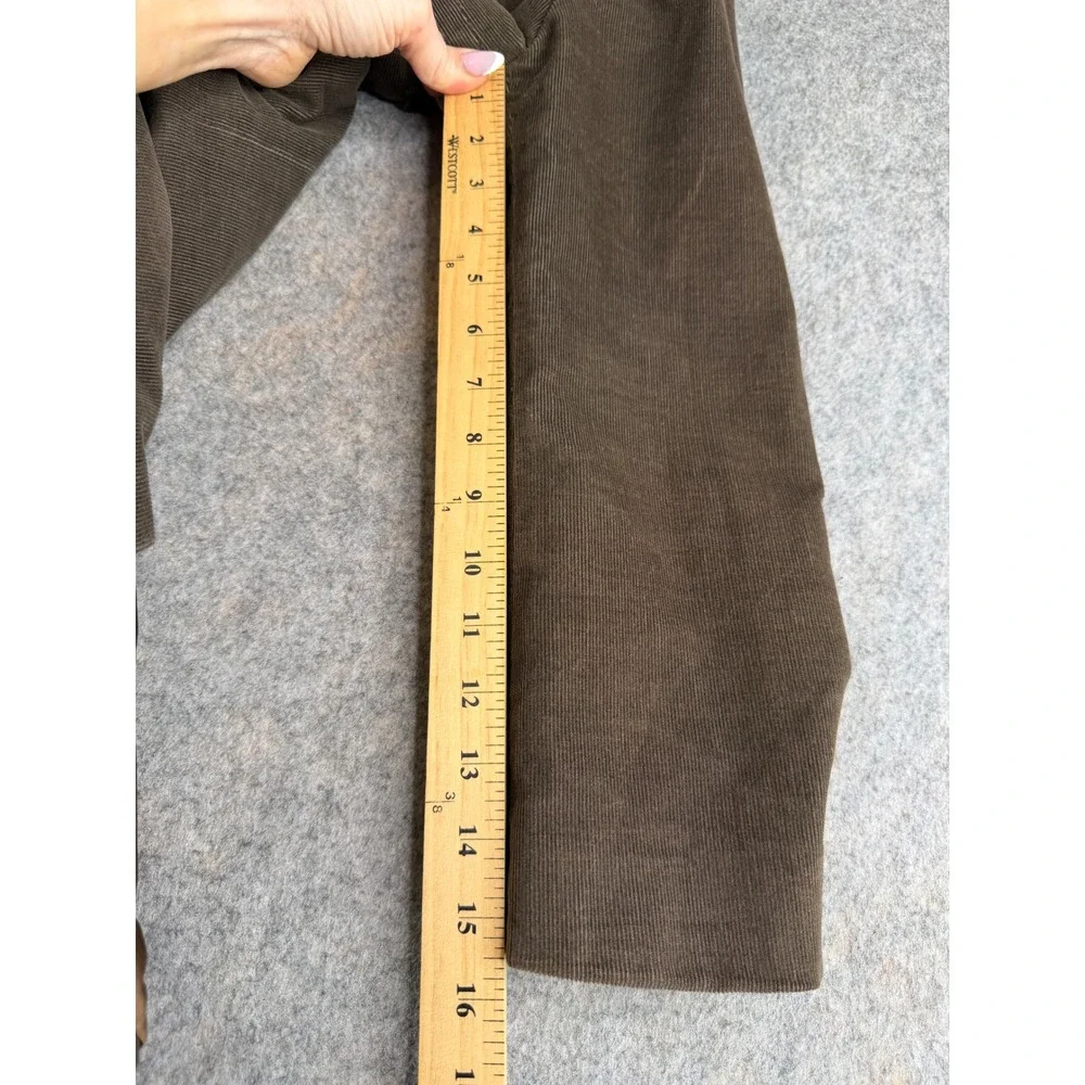 Vintage 90s Mens Corduroy Sport Coat Blazer Chocolate Brown Dark Academia Poet